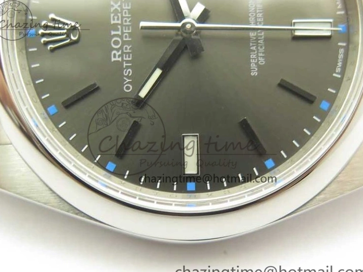 MiroTime 0507 Oyster Perpetual 39mm 114300 ARF 1:1 Best Edition 904L SS Case and Bracelet Gray Rhodium Dial SH Resilient 3394